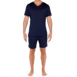 Short Sleeves of the brand HOM - V-neck short-sleeved t-shirt HOM Cocooning - Ref : 402184 00RA