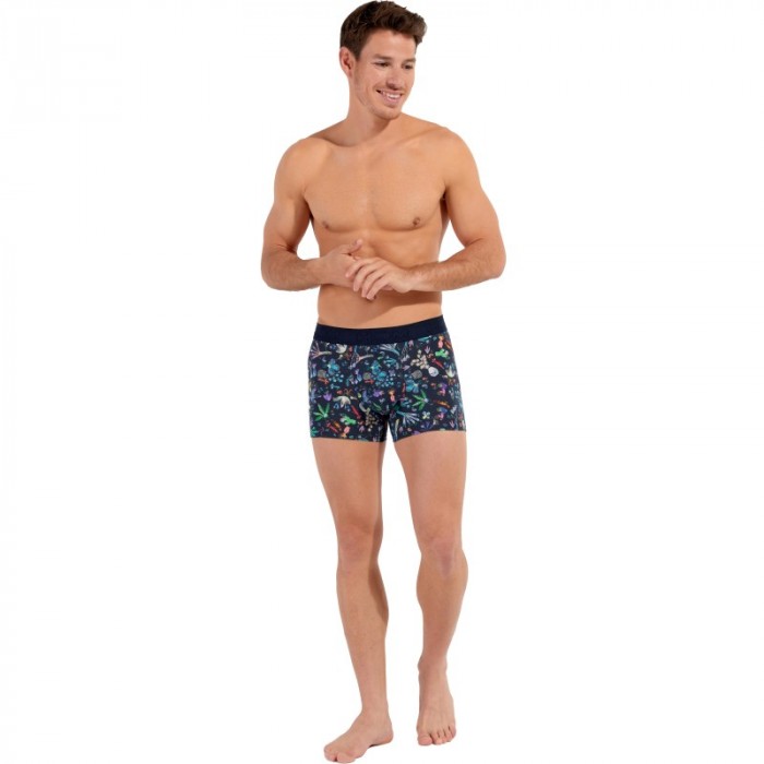 Pantaloncini boxer, Shorty del marchio HOM - Boxer HOM Cactée - Ref : 402972 I023