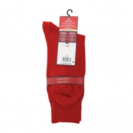  Mi-chaussettes unies, semelle double rouge - LABONAL 11110 9000 