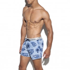  Short Tommy Tropic bleu - ES COLLECTION 1834 C09 