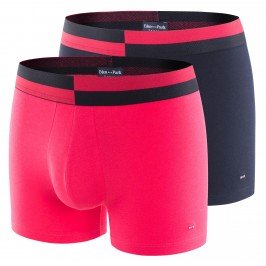 Boxer Eden Park bow tie pattern - pink: Boxers for man brand Eden P