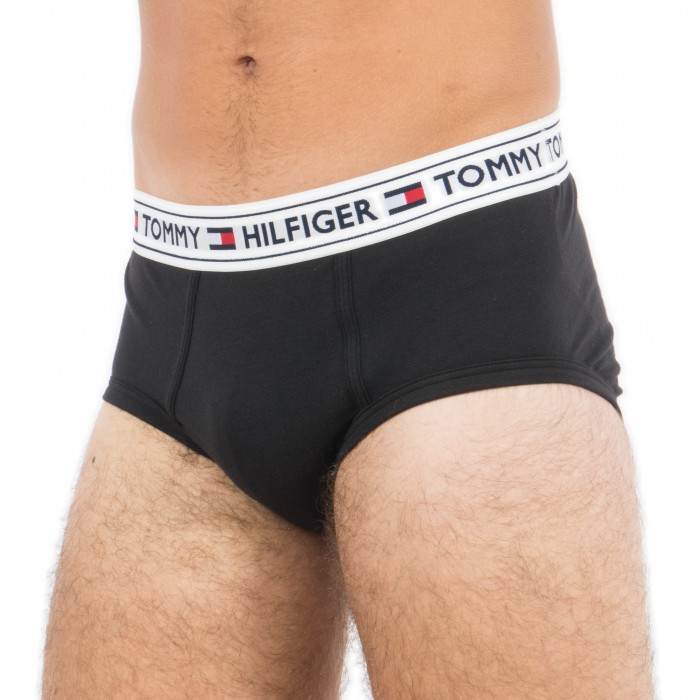  Slip Authentic Tommy hilfiger noir - TOMMY HILFIGER UM0UM00516-990 