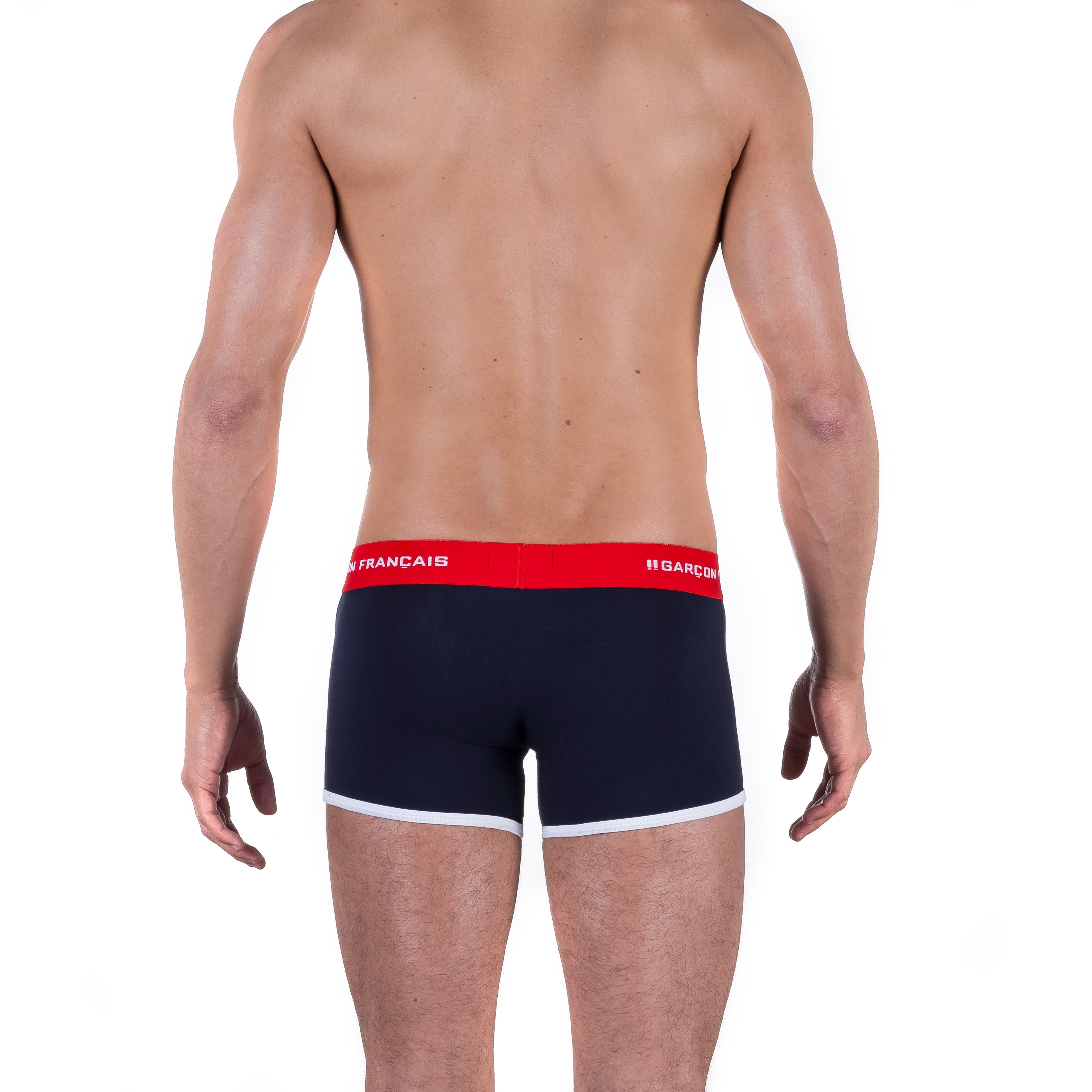 Le Boxer long tricolor: Boxers pour homme de la marque Garçon Franç