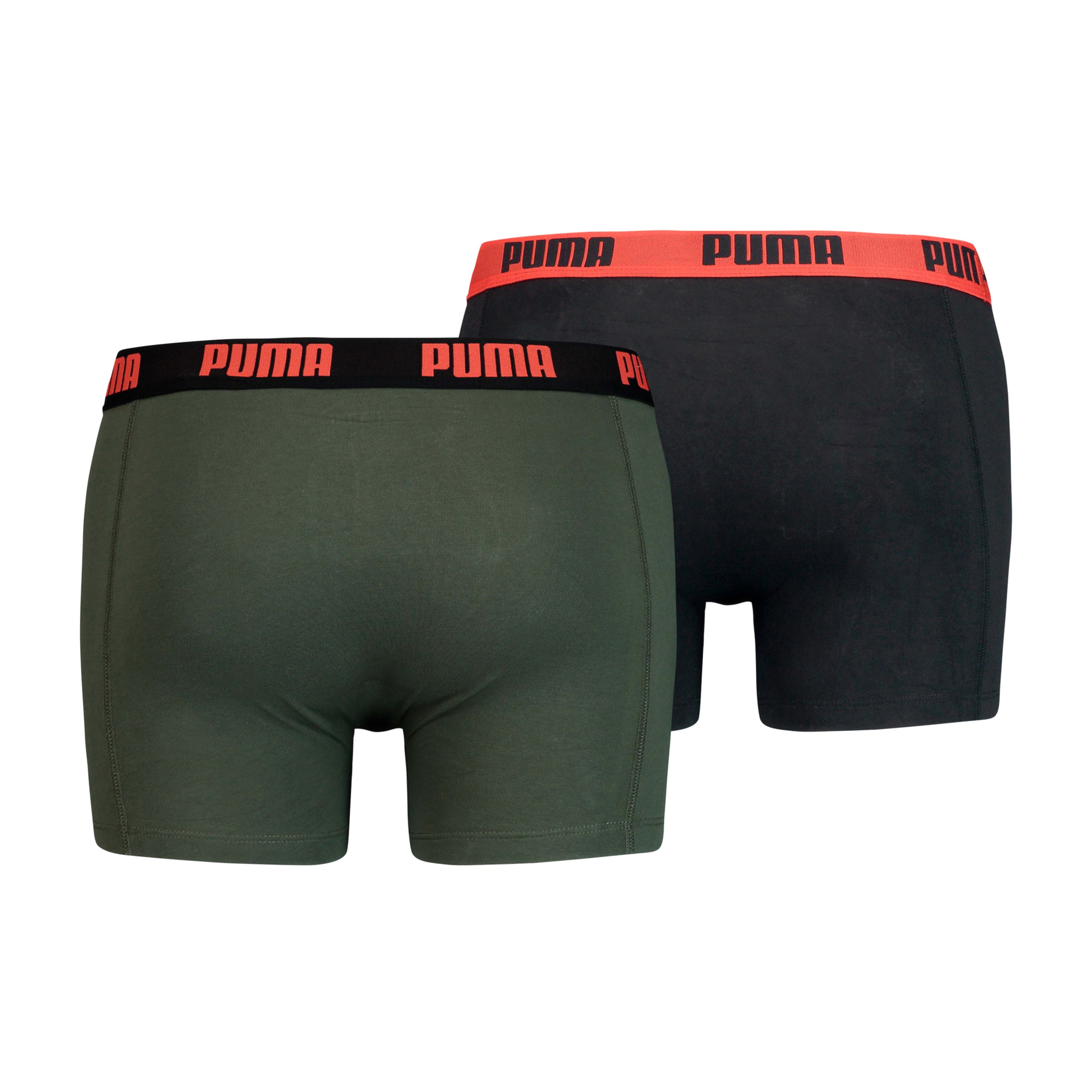 Vernederen abortus Goedkeuring Basic Boxer Shorts 2 Pack - army green: Packs for man brand Puma fo...