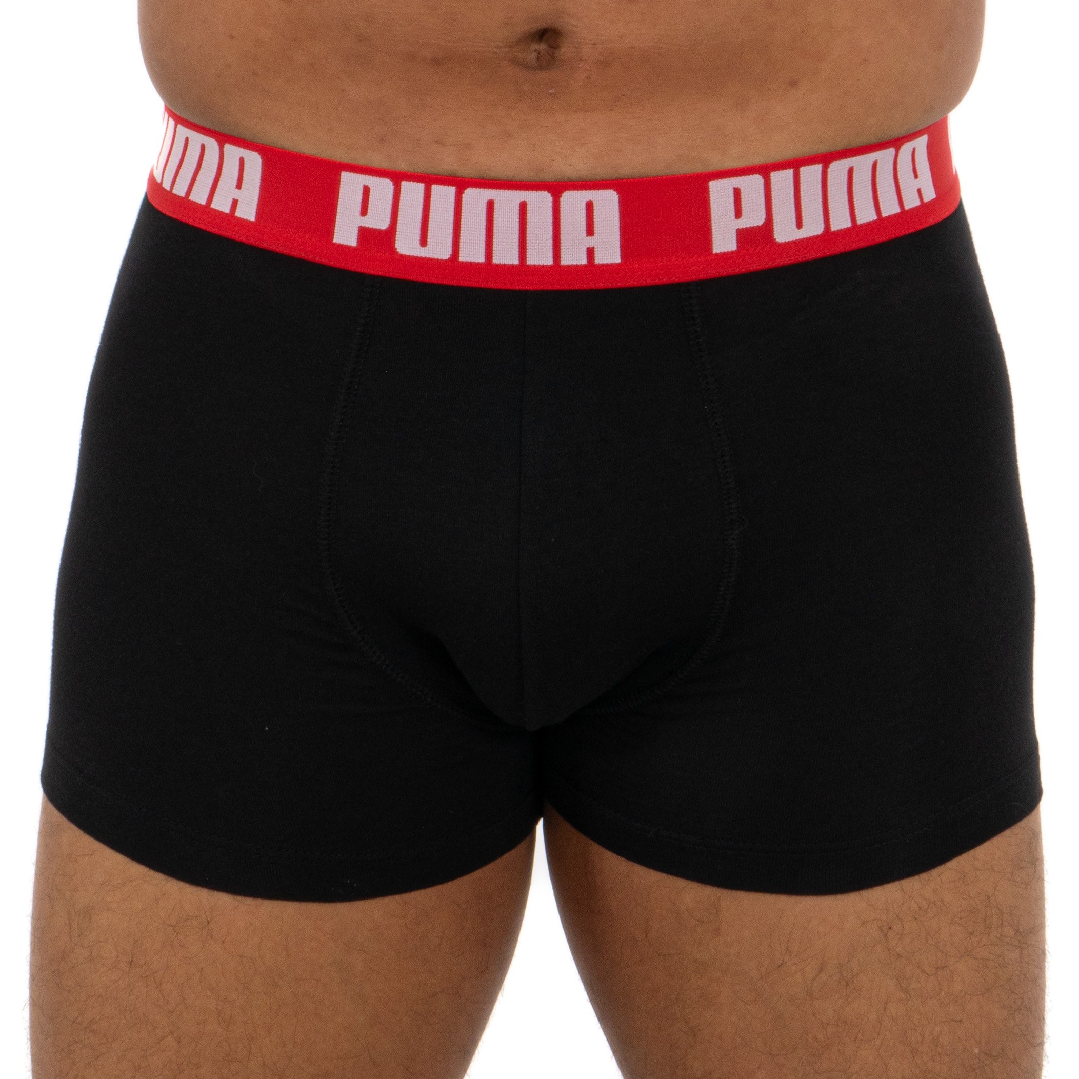 verkoper pols tentoonstelling Basic Boxer Shorts 2 Pack - red and black: Packs for man brand Puma...