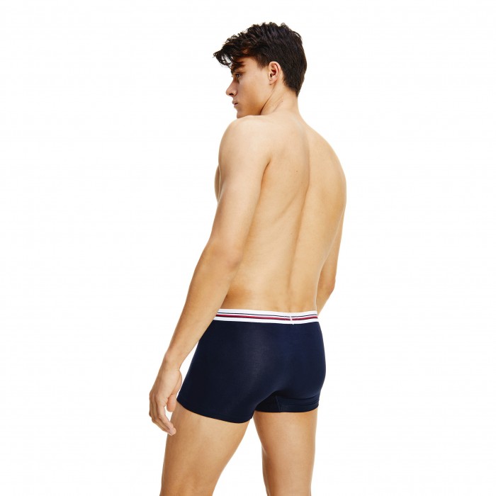  Boxer Flex sans coutures - bleu marine foncé - TOMMY HILFIGER UM0UM01898-DW5 