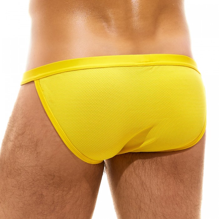  Tanga de bain corn pique - yellow - MODUS VIVENDI CS2112-YELLOW 