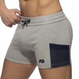  Short POCKET SPORT - gris - ADDICTED AD941 C11 