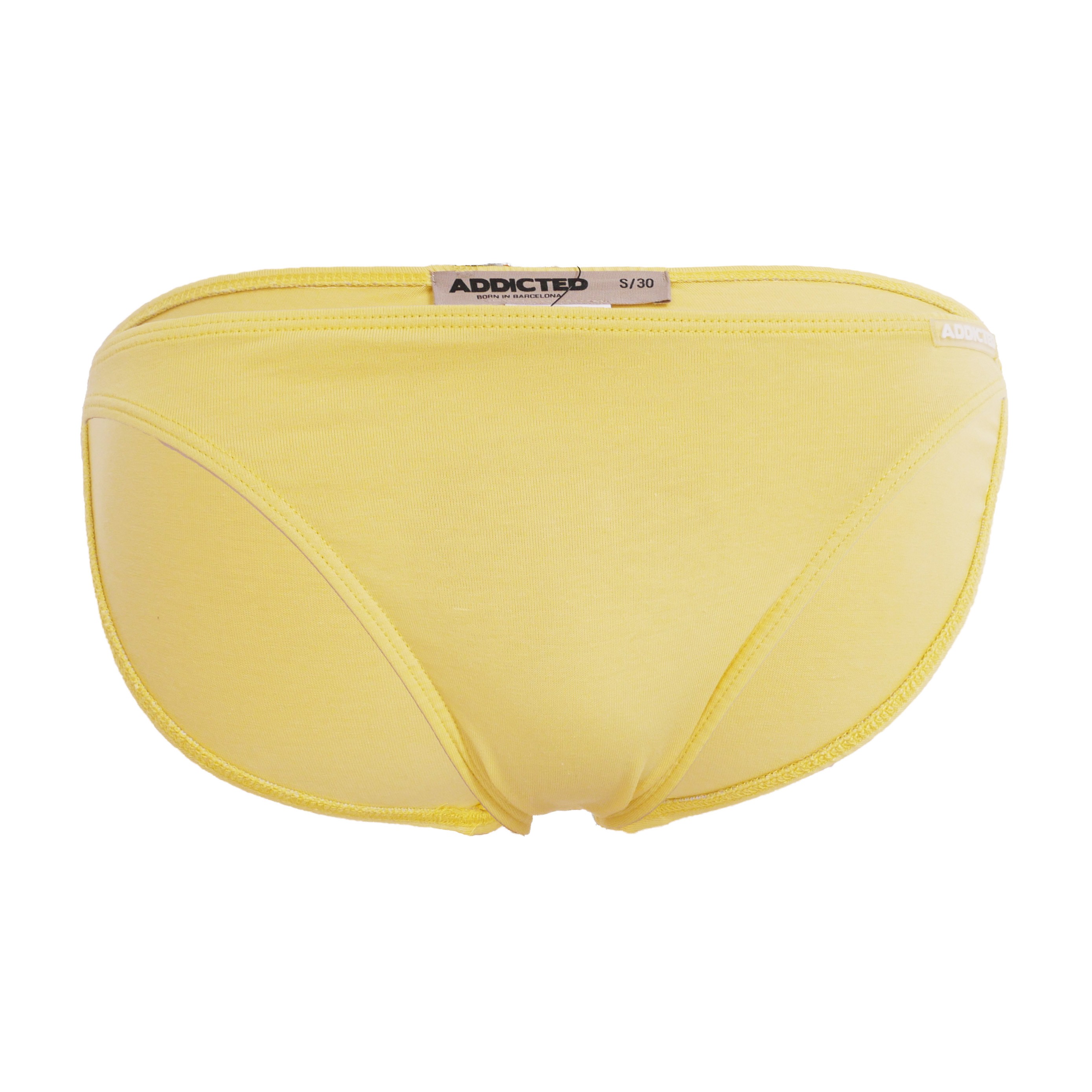 Pastel-yellow Cotton - bikini: Briefs for man brand ADDICTED for sa