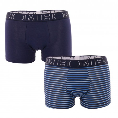 Set of 2 Boxers Alphonse - blue: Packs for man brand HOM for sale o