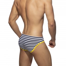  Slil de bain sailor - jaune - ADDICTED ADS286-C03 