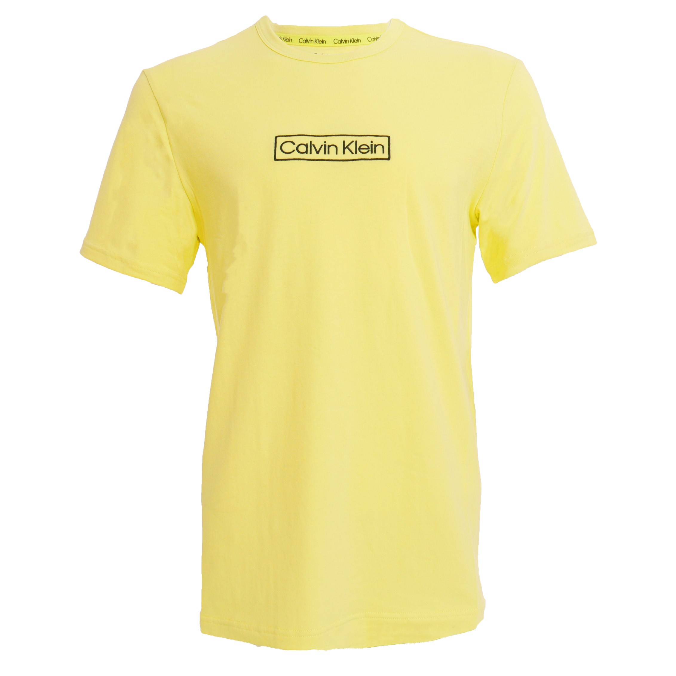 Calvin klein T-Shirt mit Logo - cyber grün
