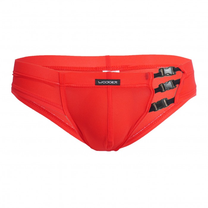 Mini hipster beach & underwear - rouge - WOJOER 321H1-R