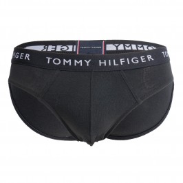  Lot de 3 slips Tommy en coton - noir - TOMMY HILFIGER UM0UM02206-0TE 