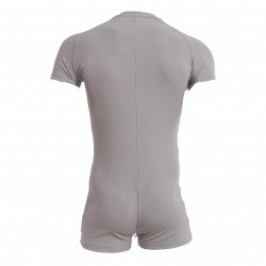  Bodysuit recycled rib - gris - ES COLLECTION UN553-C11 