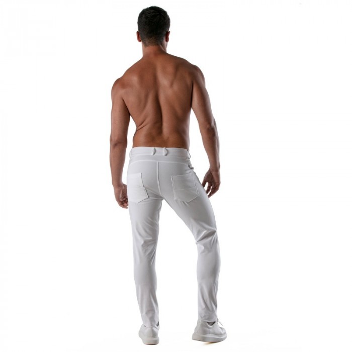 Pantalones de la marca TOF PARIS - Chino Patriot - Pantalon blanco - Ref : TOF217B