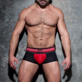 Shorts Boxer, Shorty de la marca AD FÉTISH - Trunk double stripe  - rojo - Ref : ADF113 C06