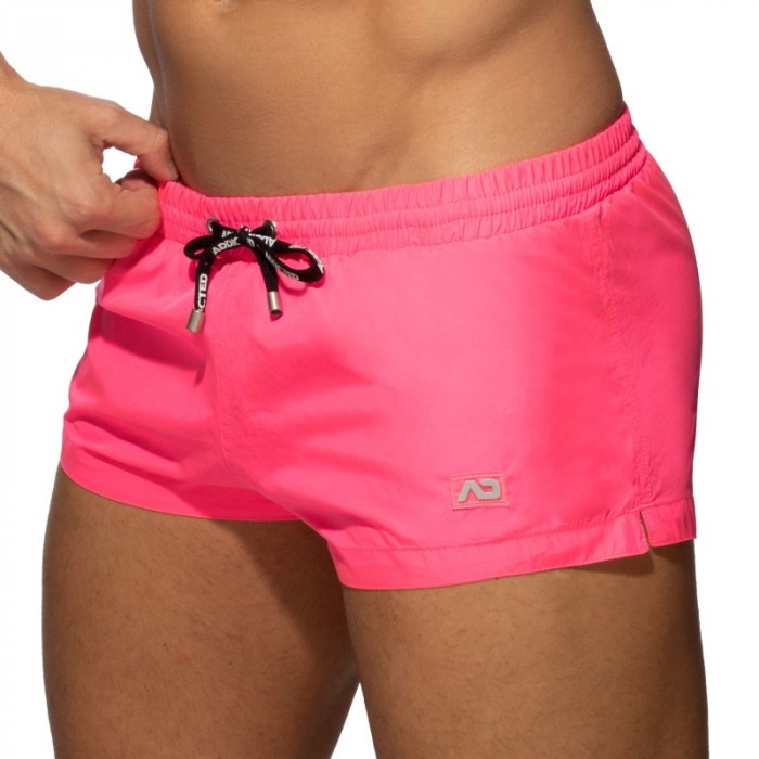 Shorts de baño de la marca ADDICTED - Mini baño pantalón corto básico - rosa - Ref : ADS111 C05