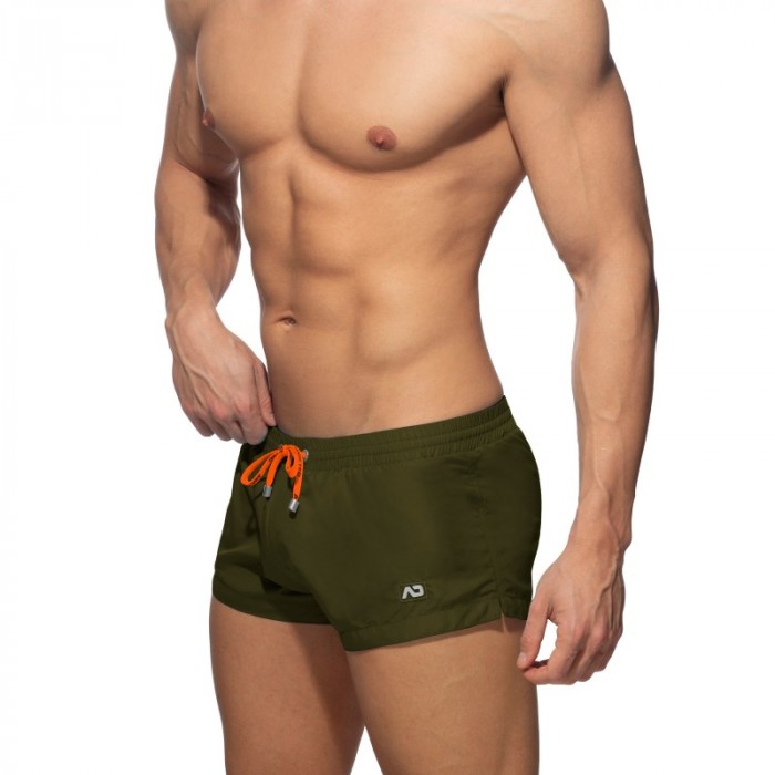 Shorts de baño de la marca ADDICTED - Mini baño pantalón corto básico - caqui - Ref : ADS111 C12