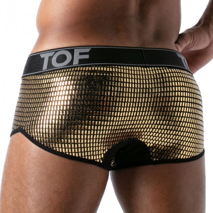 Boxer shorts, Shorty of the brand TOF PARIS - Star Trunks Tof Paris - Gold - Ref : TOF171O