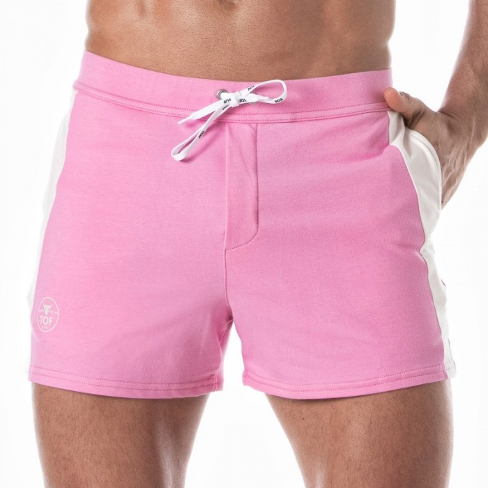 Kurze der Marke TOF PARIS - Football Shorts Tof Paris - Rosa - Ref : TOF272P