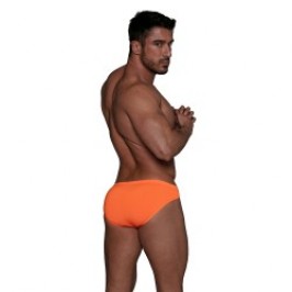 Slip de bain de la marque TOF PARIS - Mini Slip de bain Neon Tof Paris - Orange fluo - Ref : TOF269O