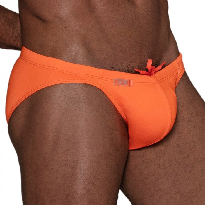 Badeschein der Marke TOF PARIS - Neon Mini Badeslip Tof Paris - Neon Orange - Ref : TOF269O