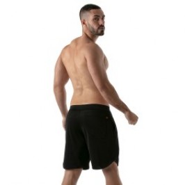 Short of the brand TOF PARIS - Gym Long shorts Tof Paris - Black - Ref : TOF146N