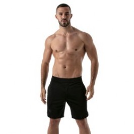 Short of the brand TOF PARIS - Gym Long shorts Tof Paris - Black - Ref : TOF146N