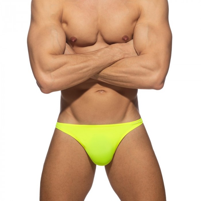 Bath Brief of the brand ADDICTED - Bath G-string - neon yellow - Ref : ADS316 C31