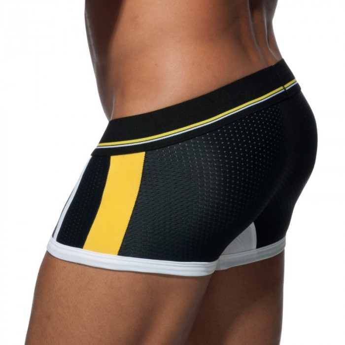 Pantaloncini boxer, Shorty del marchio ADDICTED - Sport mesh trunk - nero - Ref : AD739 C10