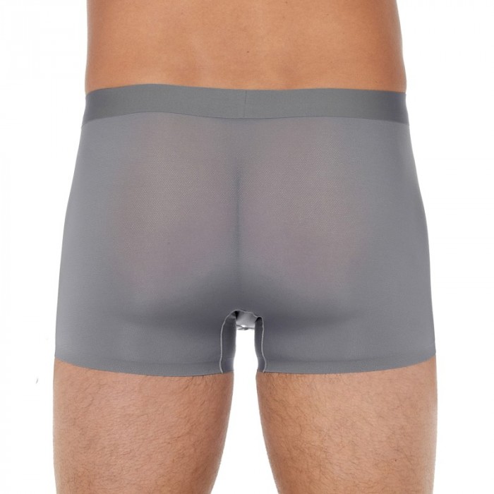 Pantaloncini boxer, Shorty del marchio HOM - Boxer Comfort HOM H-Fresh - grigio - Ref : 402592 00ZU