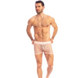 Short of the brand L HOMME INVISIBLE - Fleur d Ether Pink - Lounge Shorts - Ref : HW165 FDE 022