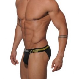 Slip de la marca ES COLLECTION - Bikini de Daytona - negro - Ref : UN062 C10