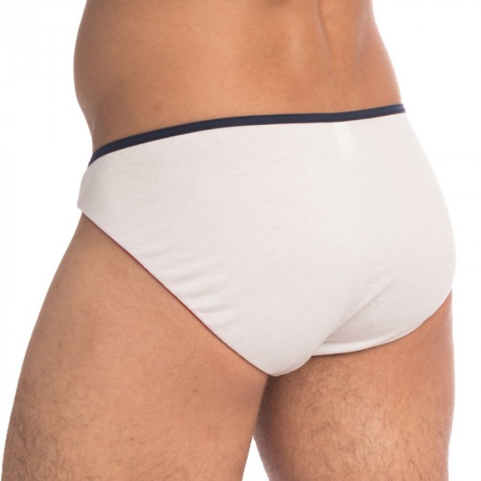 Push-up effect of the brand QURIOSÉ - Sexy Essentials Micro Brief - white - Ref : QU01 ESS