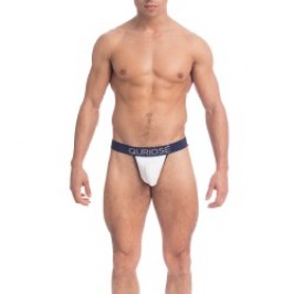 Underwear of the brand QURIOSÉ - Let Me Out Jockstrap - white - Ref : QU20 TWO NA50