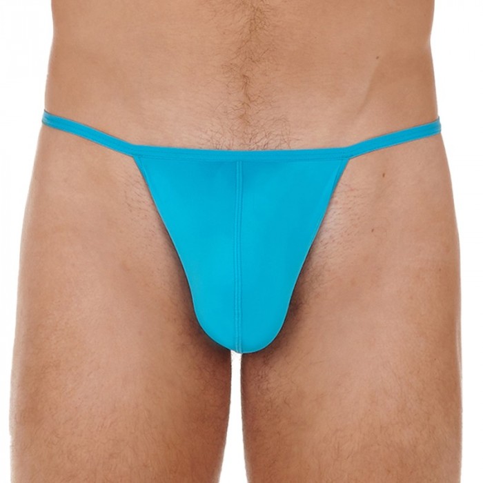 Schnur der Marke HOM - G-String Feder - türkis - Ref : 359931 00PF