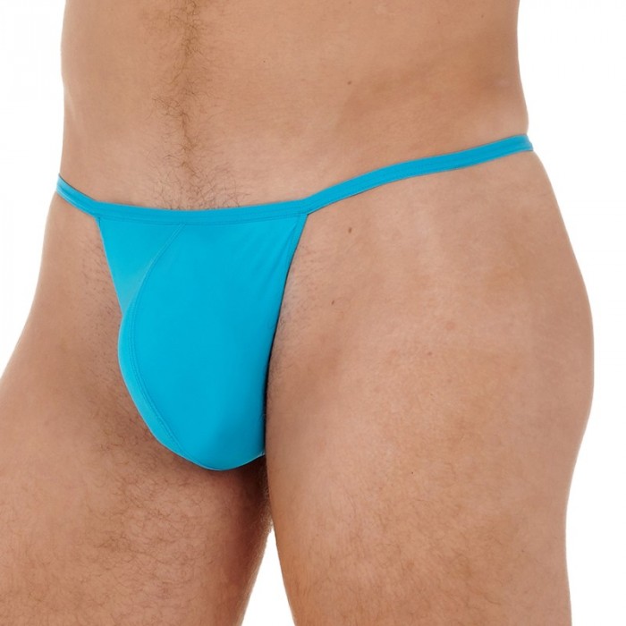 Schnur der Marke HOM - G-String Feder - türkis - Ref : 359931 00PF