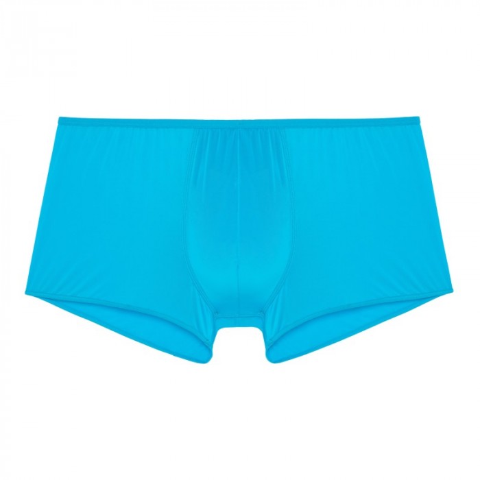 Boxer, shorty de la marque HOM - Boxer court Plumes - turquoise - Ref : 404755 00PF