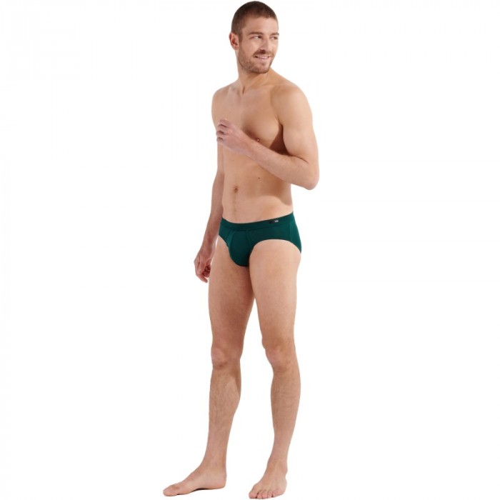 Slip del marchio HOM - Micro Slip Comfort Tencel Soft - verde - Ref : 402677 00DG