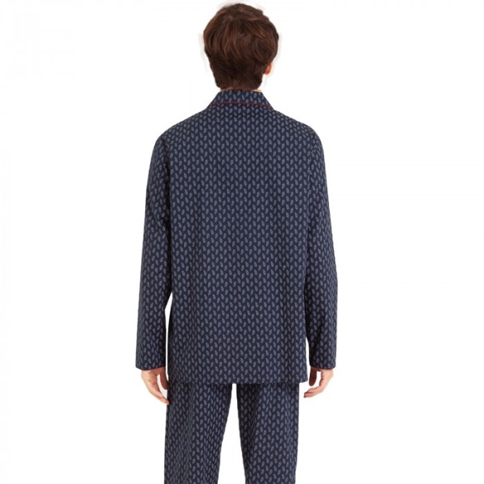 Pajamas of the brand EMINENCE - Poplin Open Pajamas Eminence - Ref : 7V26 2877