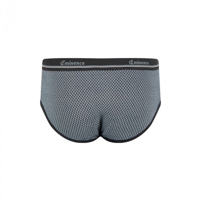 Brief of the brand EMINENCE - Absorbent brief Serenity Eminence Cube 3D - black - Ref : 4V06 2886