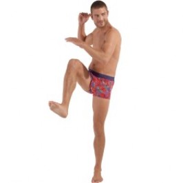 Boxer shorts, Shorty of the brand HOM - Boxer HOM HO1 Funky Styles Limited Edition - red - Ref : 402685 P0PA