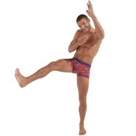 Boxer shorts, Shorty of the brand HOM - Boxer HOM HO1 Funky Styles Limited Edition - red - Ref : 402685 P0PA