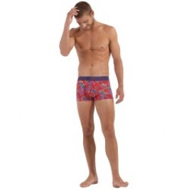 Boxershorts, Shorty der Marke HOM - Boxer HOM HO1 Funky Styles Limitierte Auflage - rot - Ref : 402685 P0PA