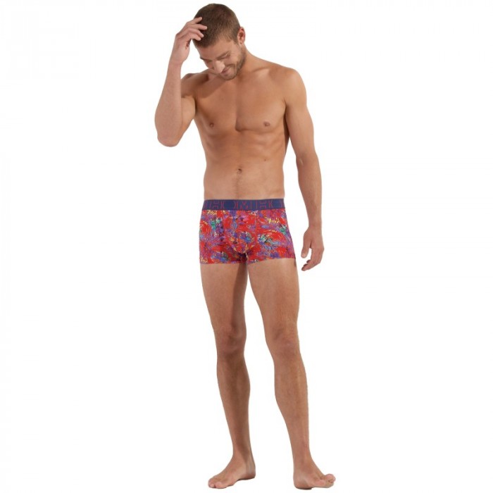 Boxer shorts, Shorty of the brand HOM - Boxer HOM HO1 Funky Styles Limited Edition - red - Ref : 402685 P0PA