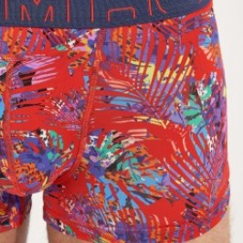 Boxer shorts, Shorty of the brand HOM - Boxer HOM HO1 Funky Styles Limited Edition - red - Ref : 402685 P0PA