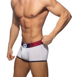 Boxer, shorty de la marque ADDICTED - Trunk ouvert Fly Cotton - marine - Ref : AD1203 C09